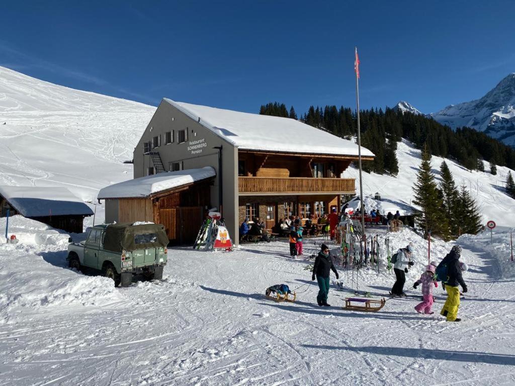 Hotel Restaurant Sonnenberg Mürren Εξωτερικό φωτογραφία