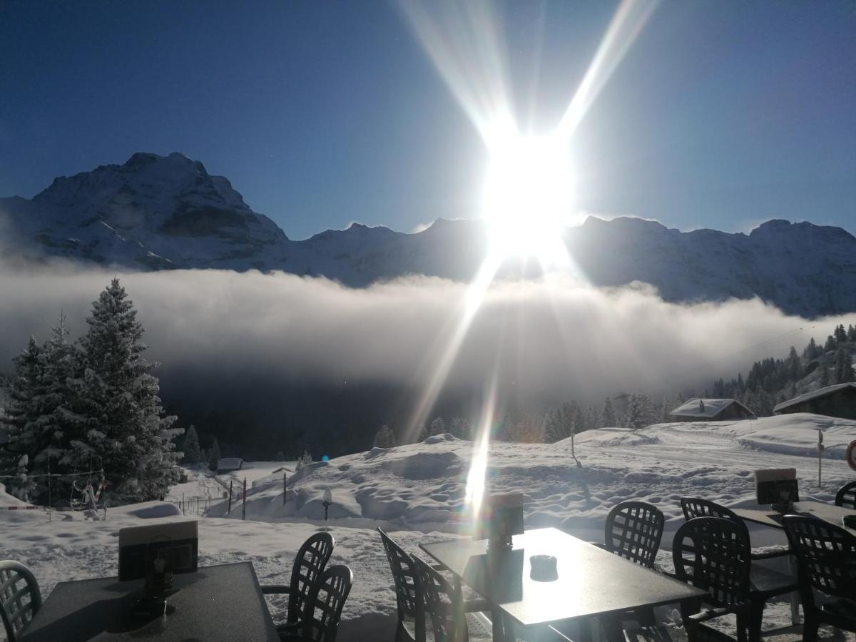Hotel Restaurant Sonnenberg Mürren Εξωτερικό φωτογραφία